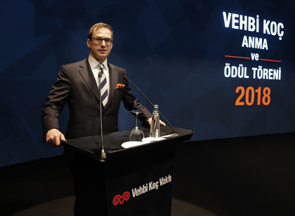 Vehbi Koç Ödülü Ömer M. Koç görseli